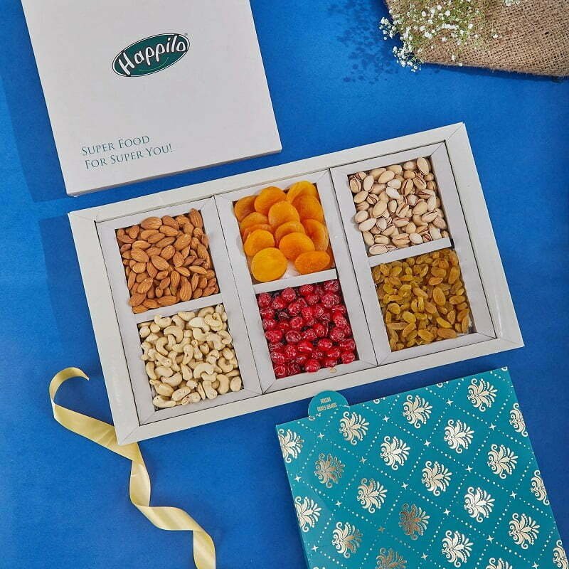 Buy ASHOKA DRY FRUIT MART Diwali Dry Fruit  Gift Box 400 Online at Best  Price of Rs 500  bigbasket