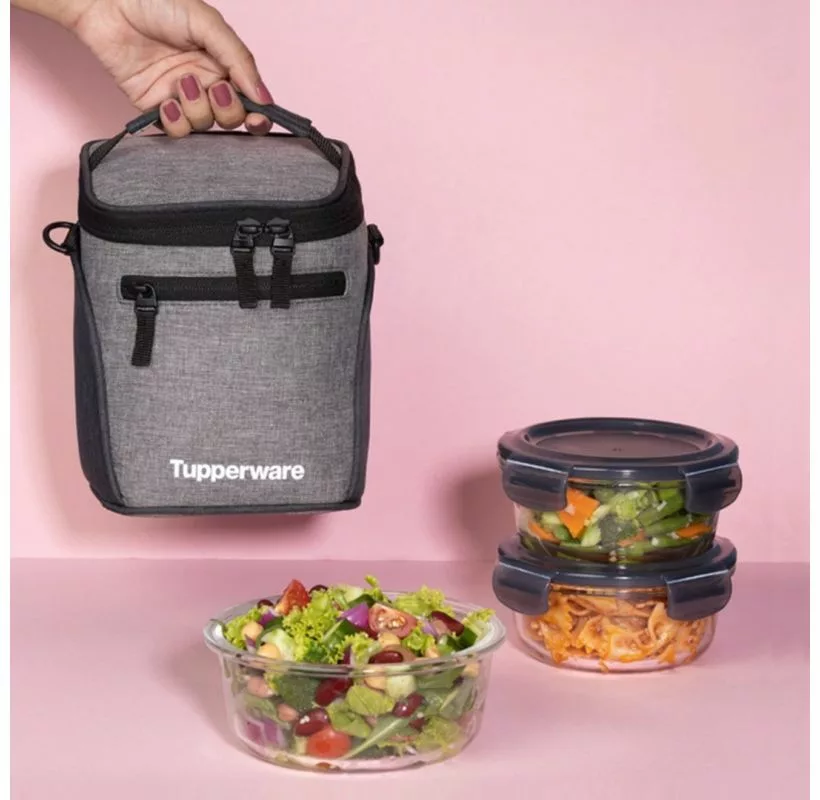 Tupperware Black Lunch Box at Rs 500/unit | Tupperware Lunch Boxes in  Mumbai | ID: 20275046048