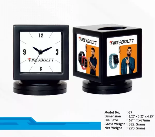 Customized Table Clock