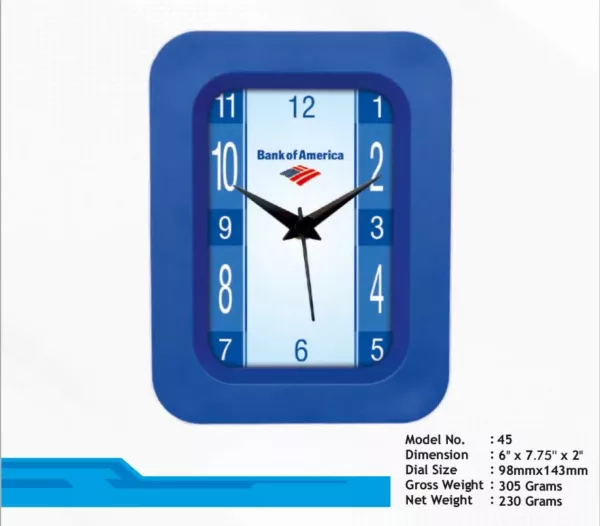 Customized Table clock