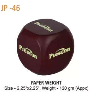 Customized paper weight wooden