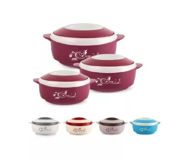 Cello Cheris Set of 3 PCS Casserole